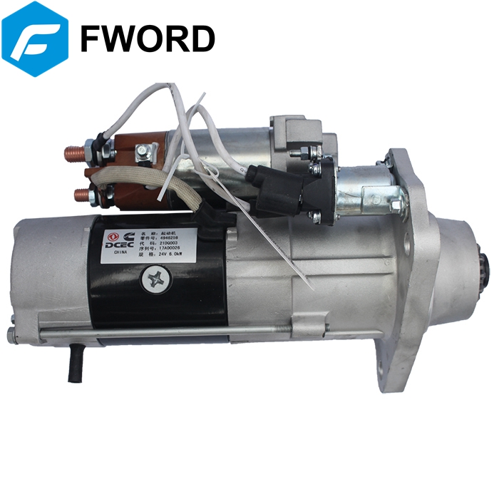 4946256 Diesel Engine Parts Starter Motor for Dongfeng ISLe 